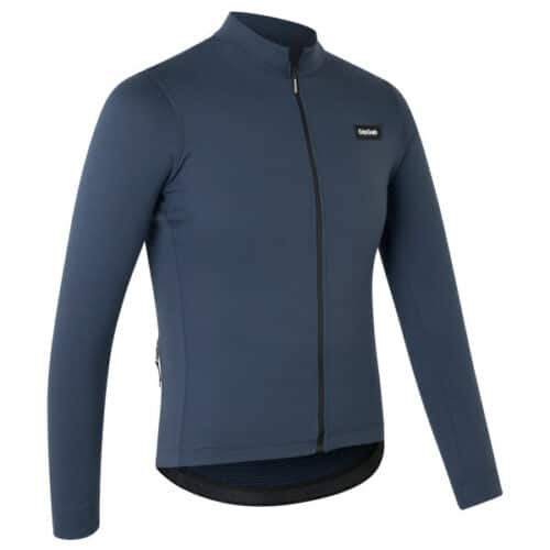 Fietskleding Gripgrab Jersey Gravelin MerinoTech Thermal Long Sleeve Navy Blue