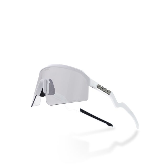 Sportbril: Sportbril Ziris Photochromic Glossy White