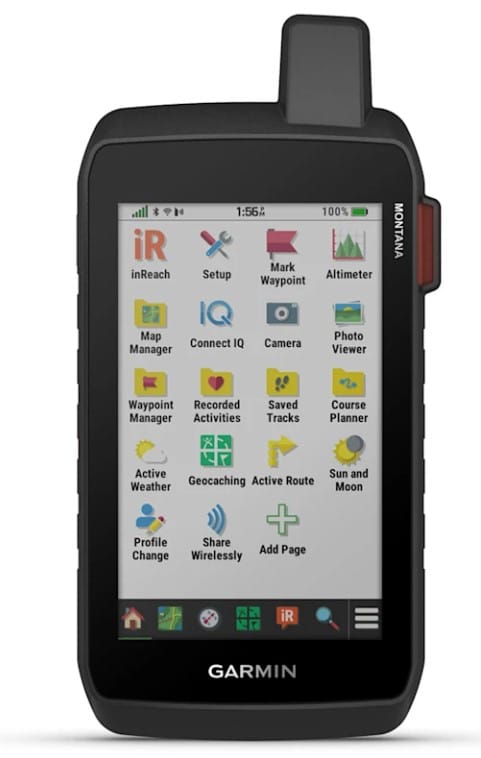 Navigatie Garmin Montana® 760i Robuuste GPS-handheld met touchscreen en inReach® technologie en camera van 8 megapixel